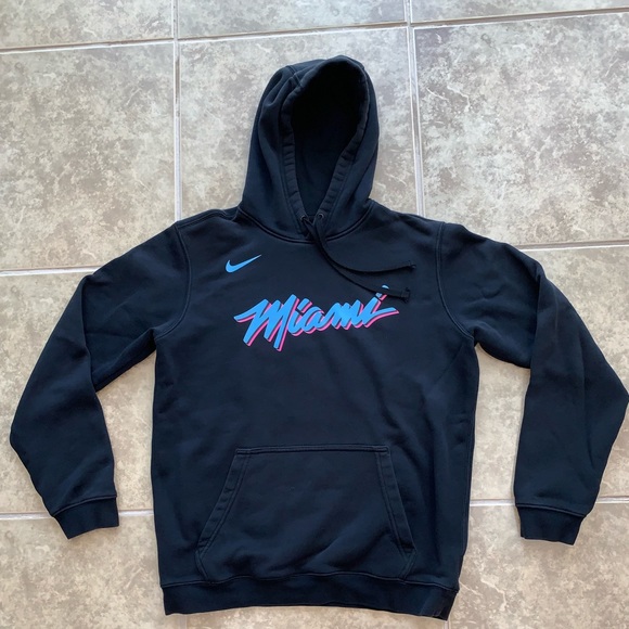 miami heat vice hoodie blue